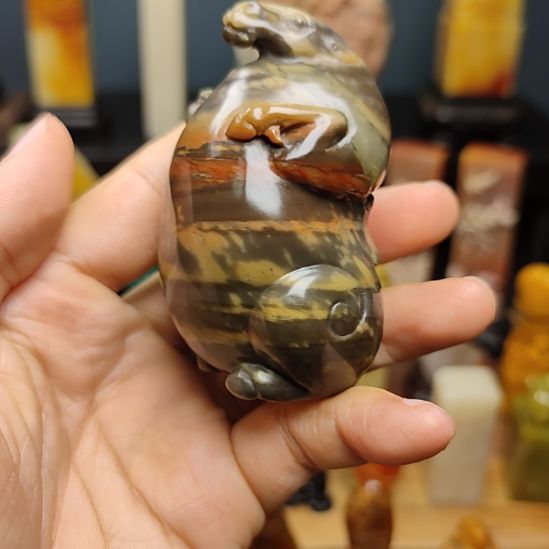 寿山石手把件手把件