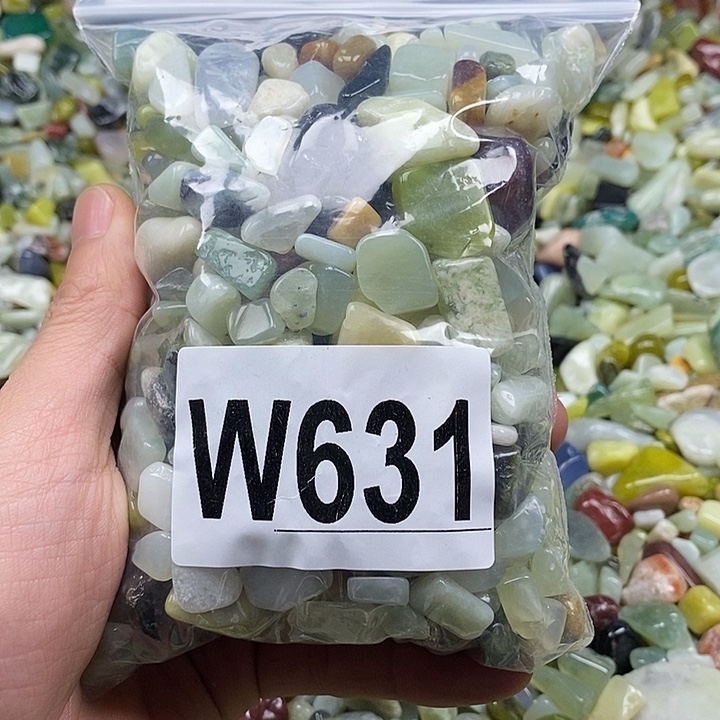 蛇纹石玉未镶嵌鱼缸石