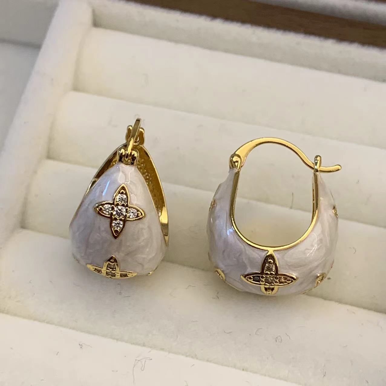 铜合金耳饰 E2203  铜合金复古耳环