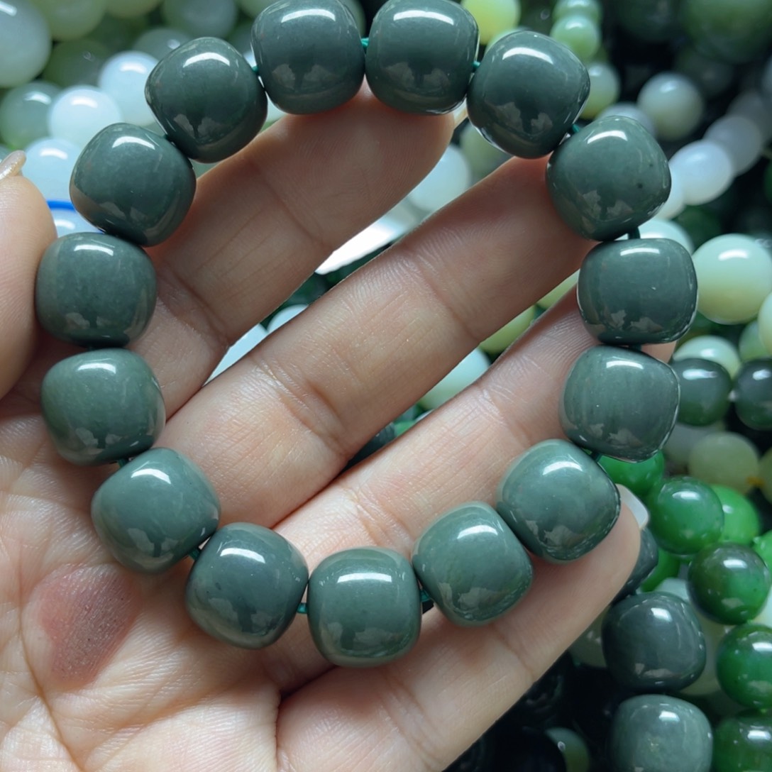 和田玉手链未镶嵌