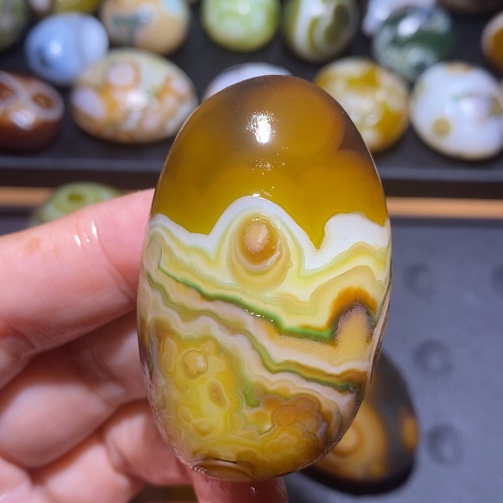 未镶嵌玛瑙/玉髓珠宝半成品156