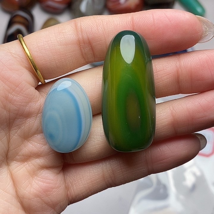 用***7玛瑙/玉髓未镶嵌吊坠(不含链)