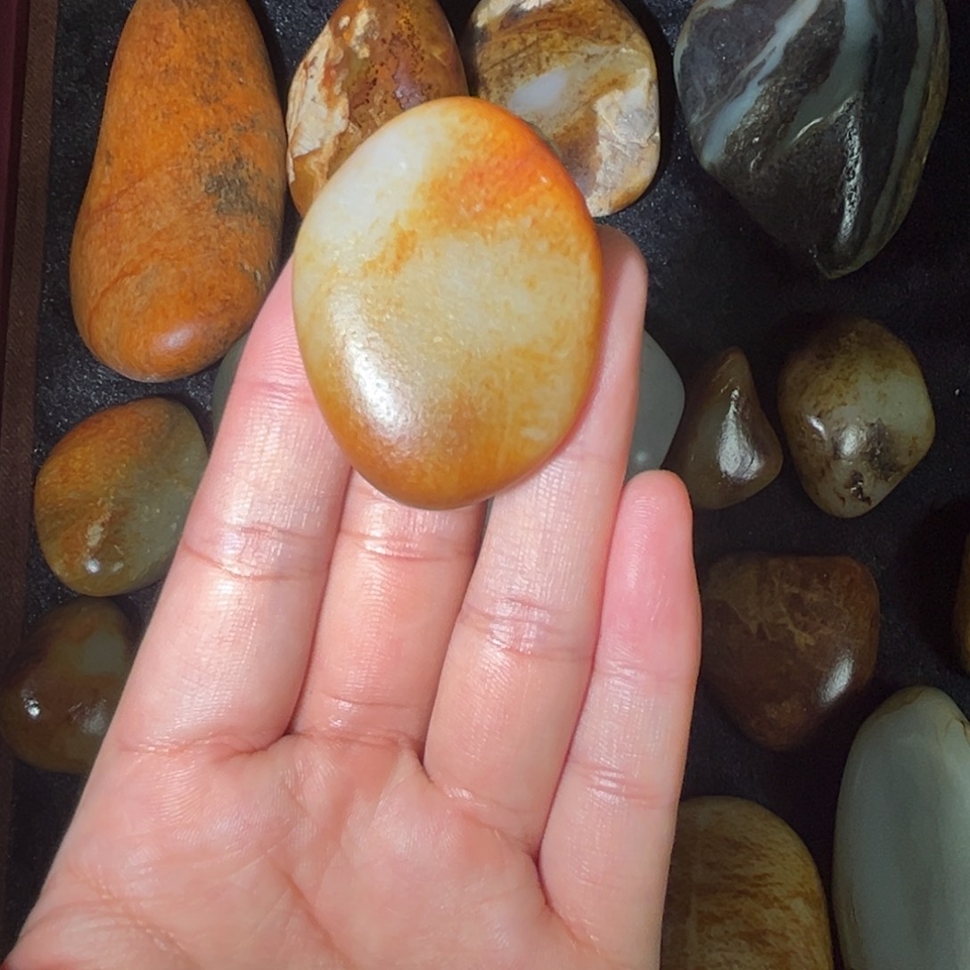 和田玉未镶嵌挂件37g