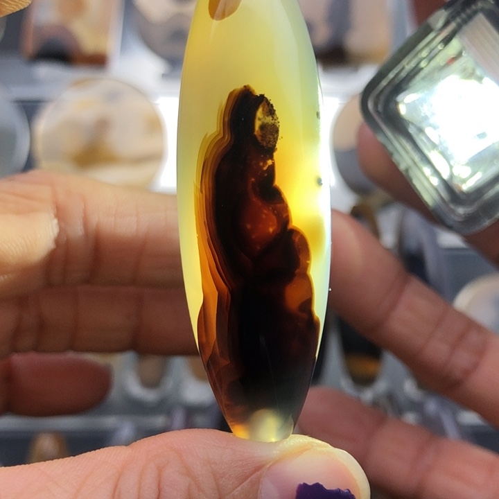 玛瑙/玉髓未镶嵌颈饰138