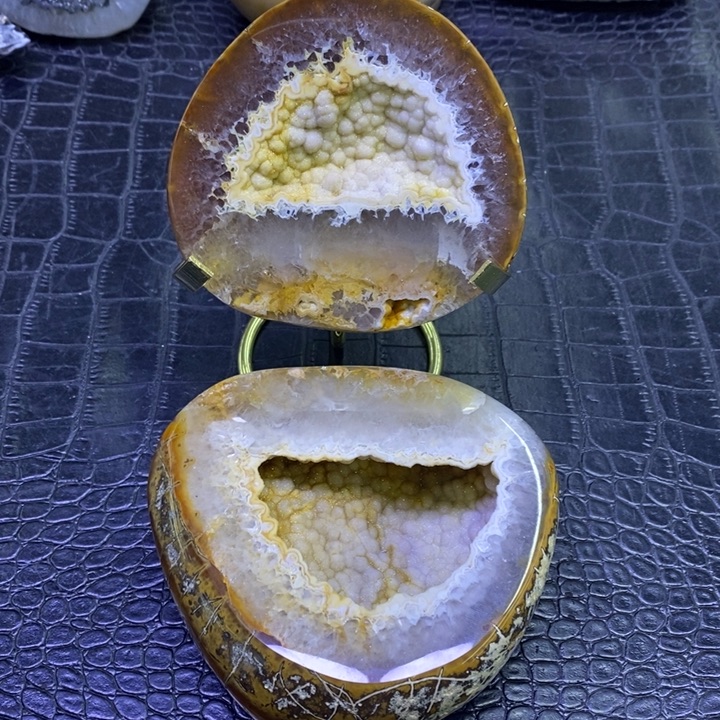 未镶嵌珠宝半成品水晶金软啵啵盆