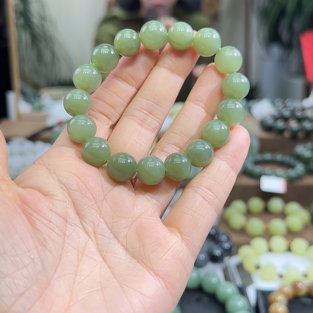 和田玉手链未镶嵌