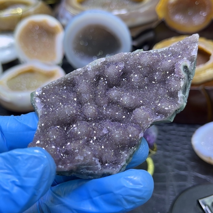 水晶未镶嵌珠宝半成品