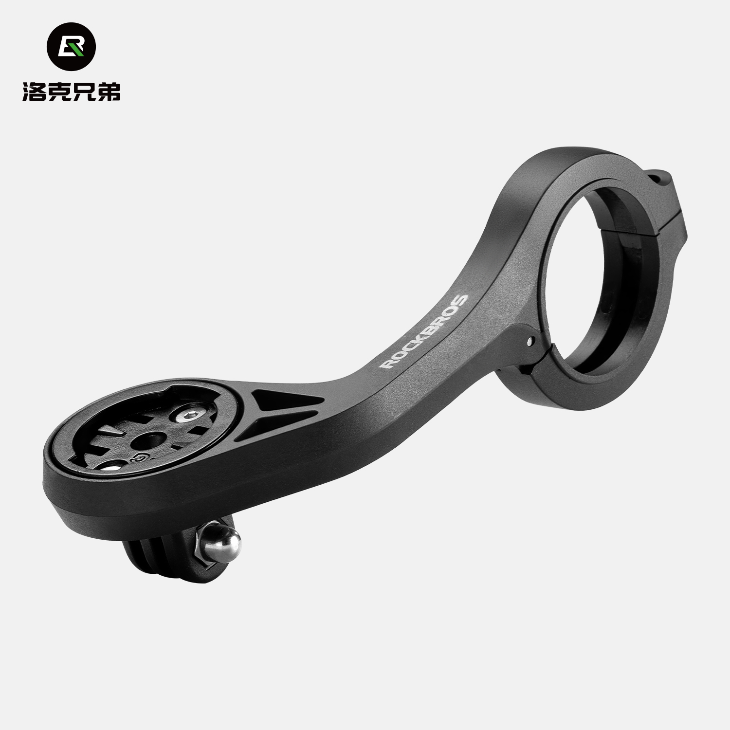 洛克兄弟公路自行车灯底座尼龙一体支架码表延伸运动相机车把配件