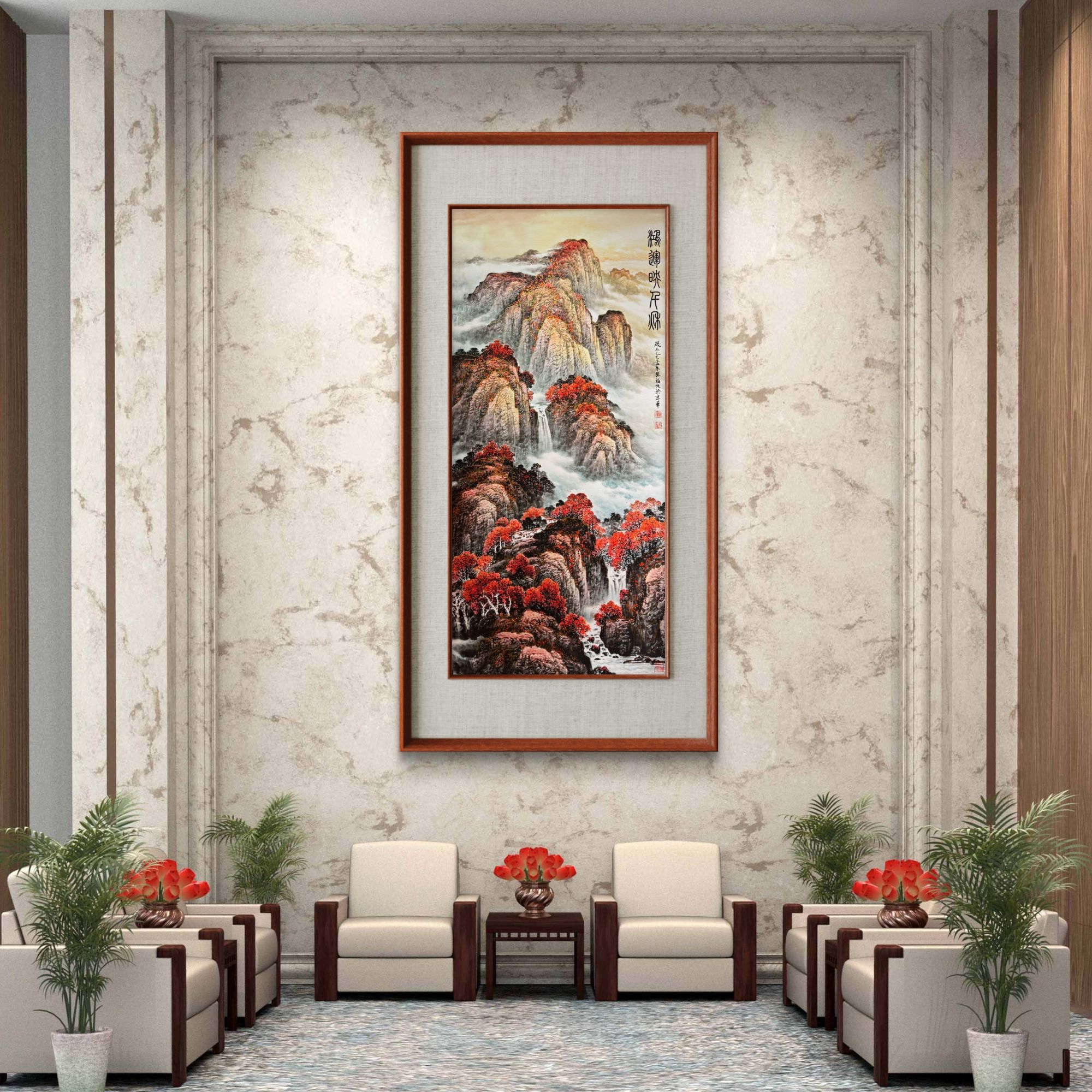 张福恒《鸿运映千秋》