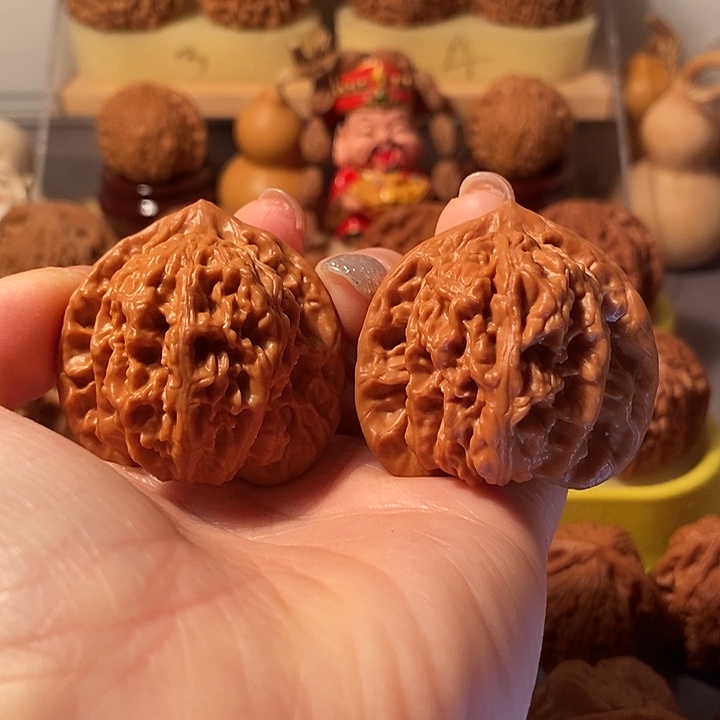 吊坠文玩核桃42霞云玲