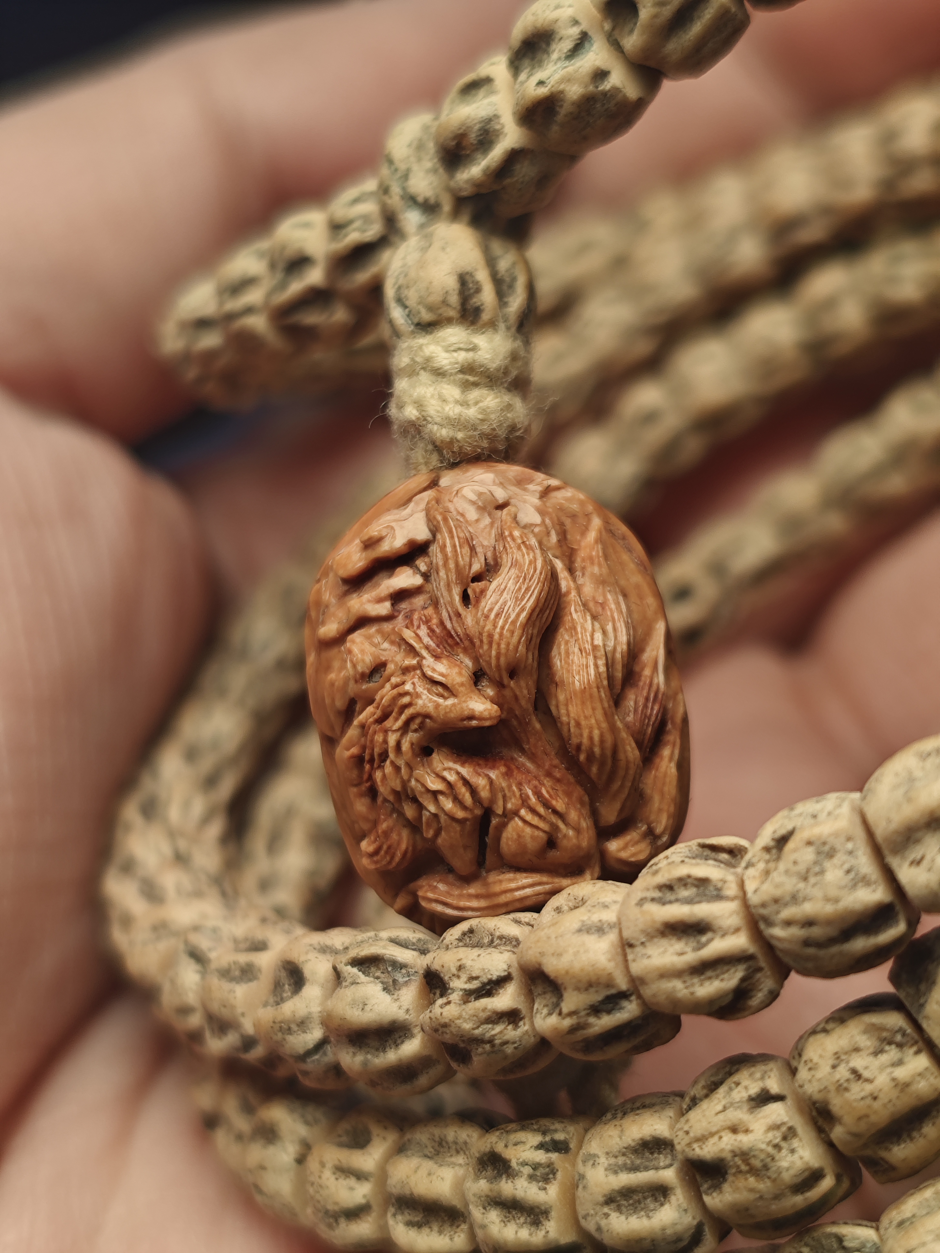 风味纯手工桃核雕刻核韵系列~纤思