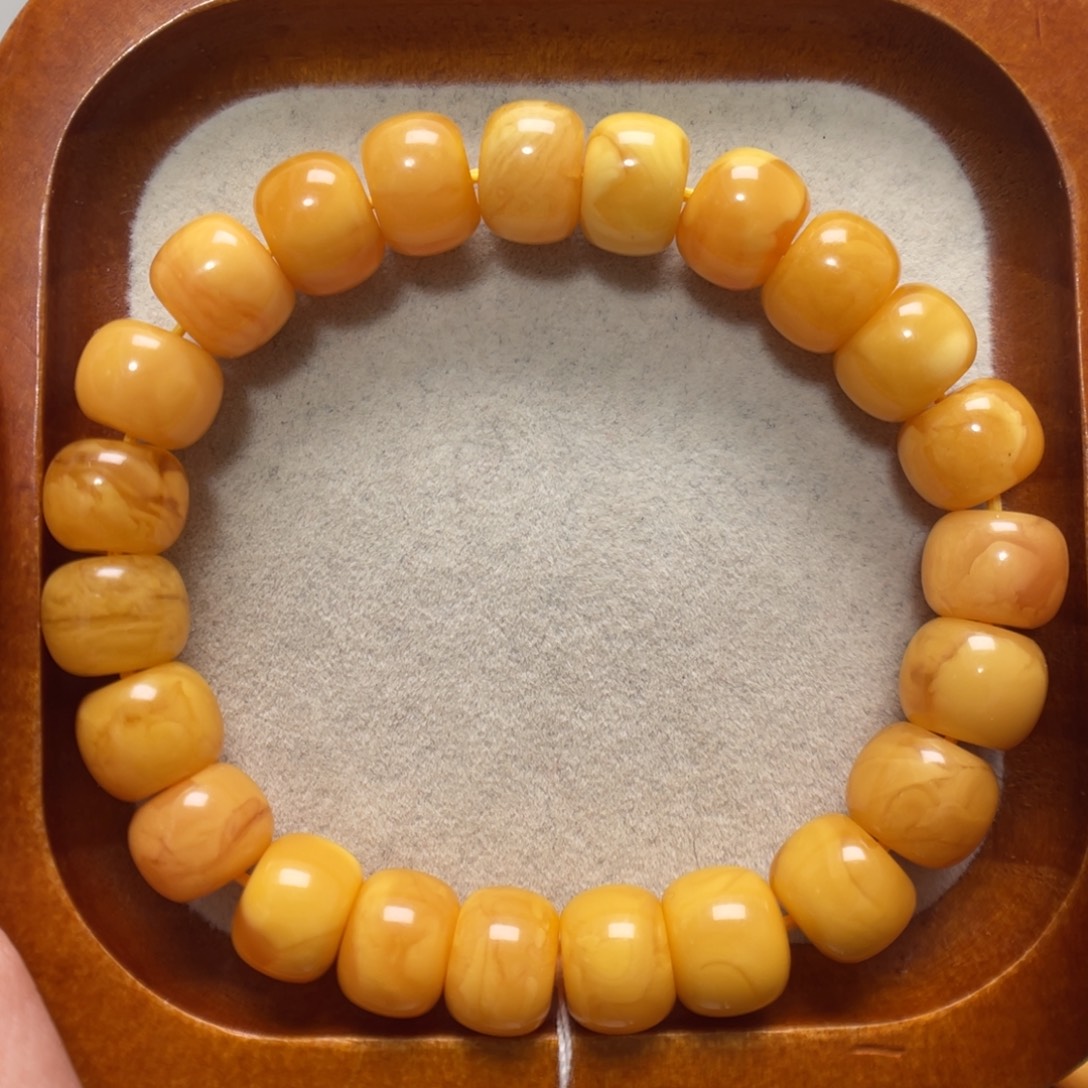 蜜蜡未镶嵌手串蜜蜡