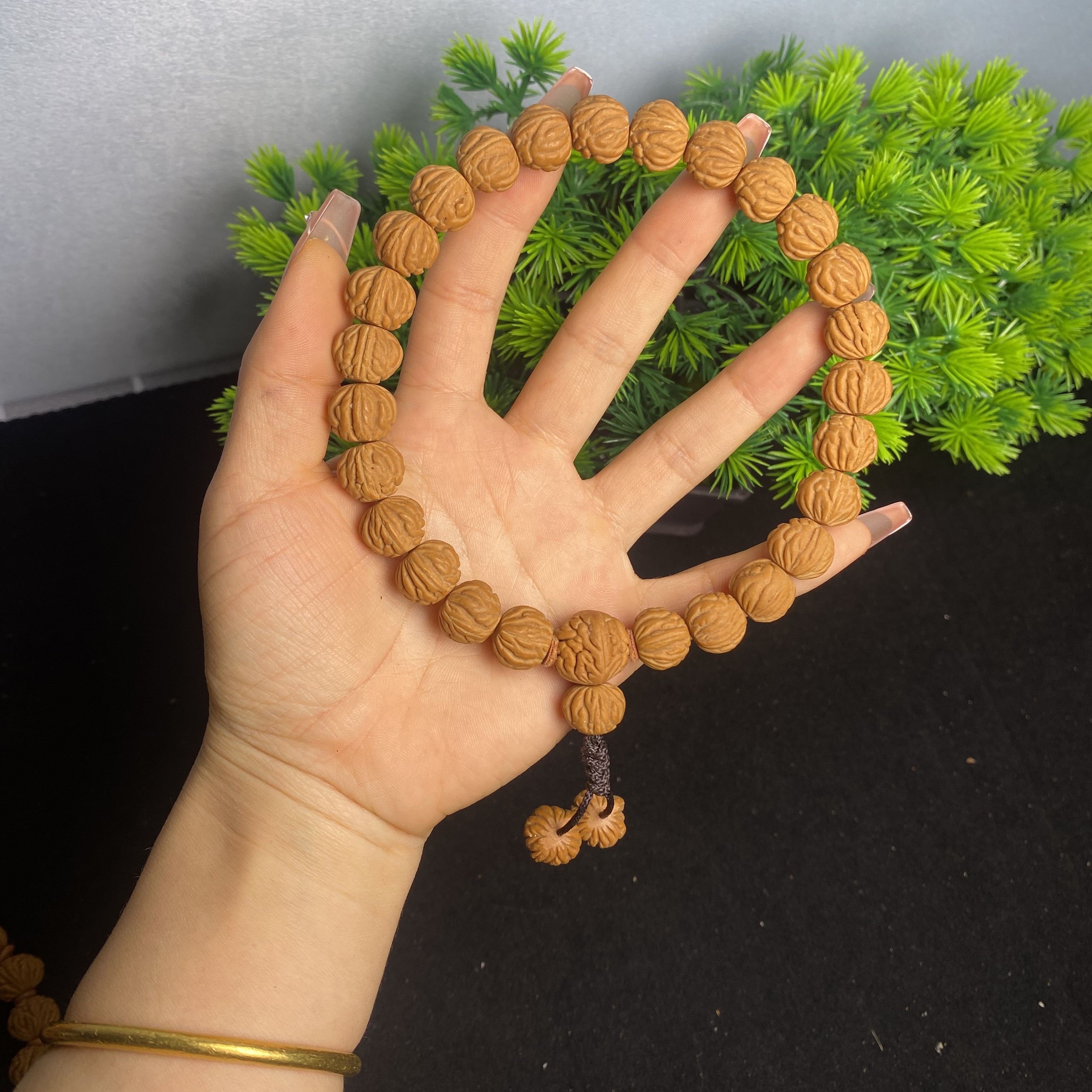 金豆手持原皮原色13尺寸