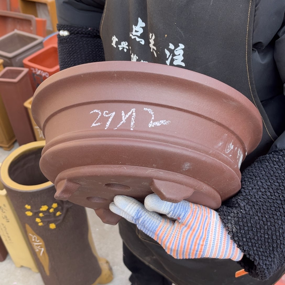 紫砂花盆盆景艺术