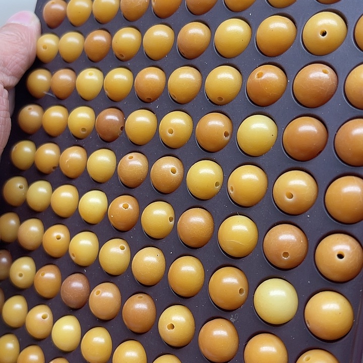 白玉菩提吊坠微瑕12风化黄圆珠50颗卡灯牌宠60颗