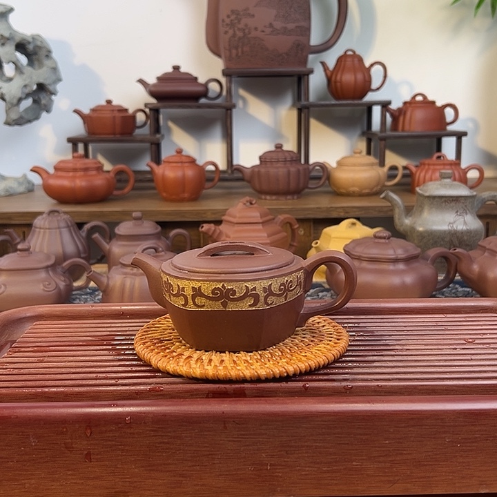 手工艺品琉璃紫砂壶