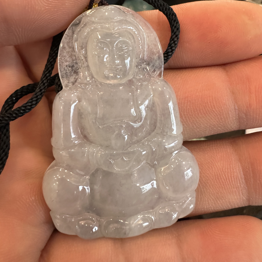 翡翠A货精品观音