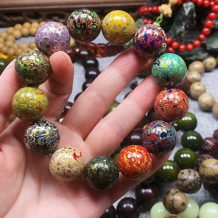 铭***念大漆工艺品手串/手链大漆