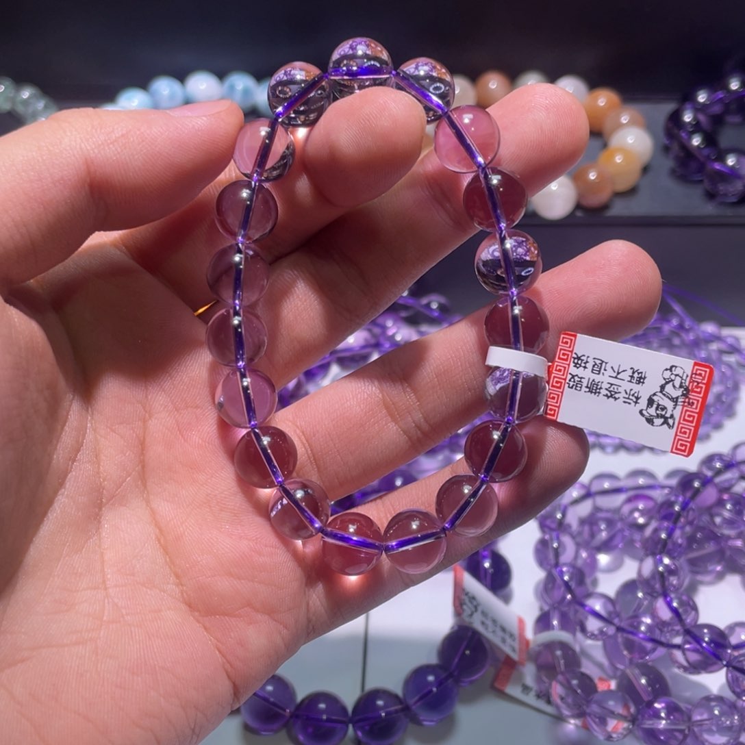 水晶手链未镶嵌紫水晶