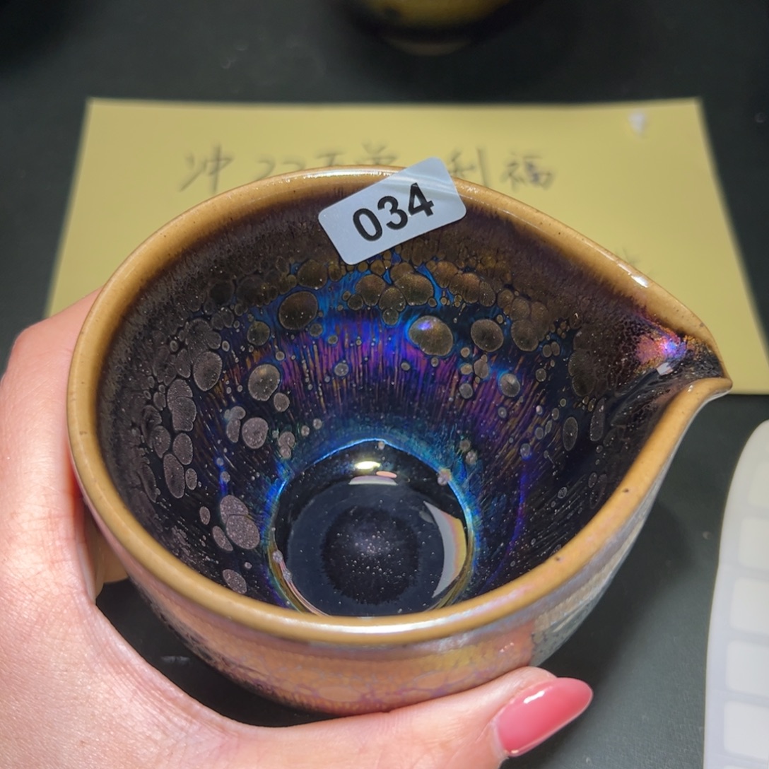 大***晟茶盏全手工原矿原釉建盏