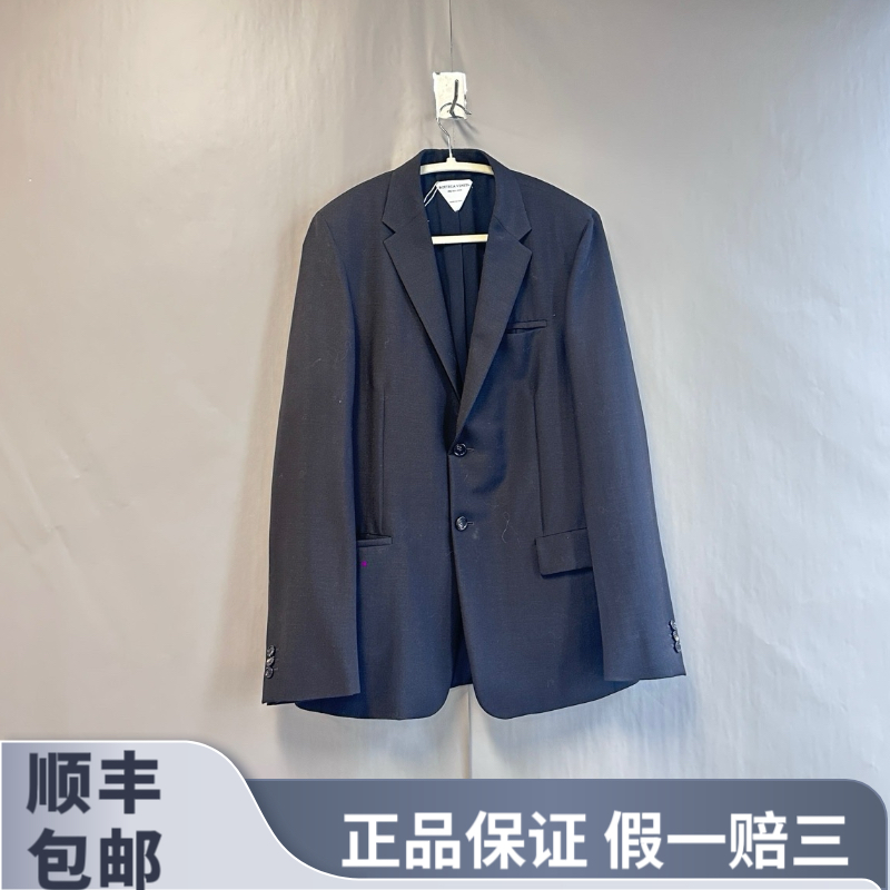 99新 BOTTEGA VENETA/葆蝶家 黑色经典西装外套 42码  #6098