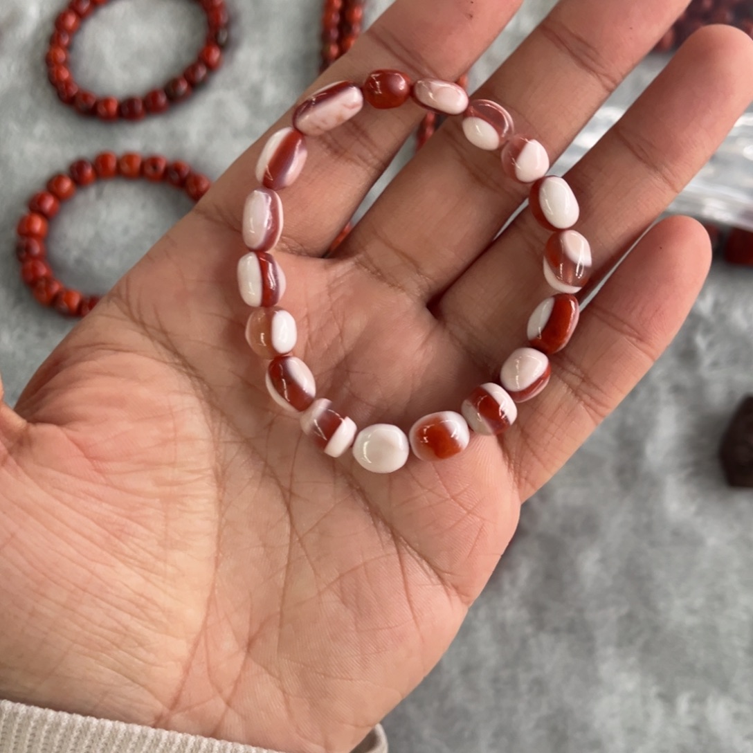 南红玛瑙未镶嵌手串