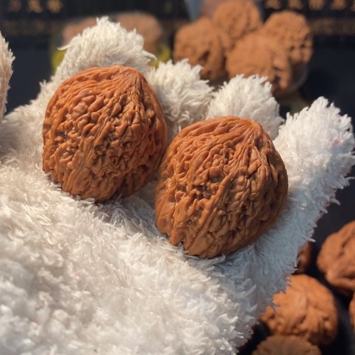 文玩核桃吊坠36蒜头