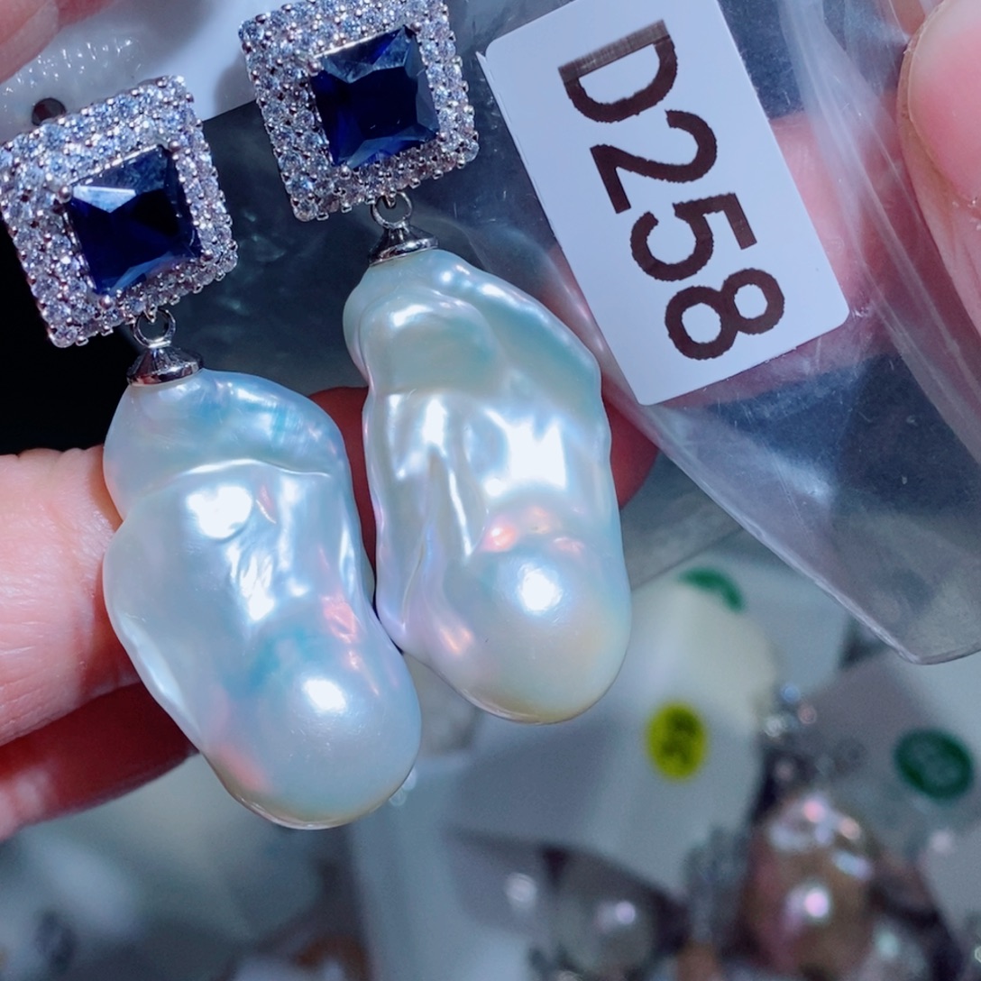 优***君淡水珍珠银S925镶嵌其他