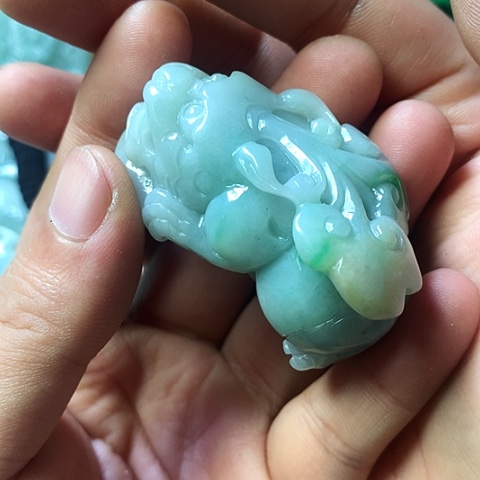 假***如翡翠未镶嵌颈饰天然缅甸翡翠a货