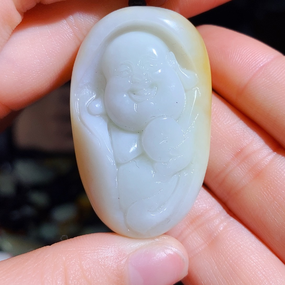 和田玉颈饰未镶嵌