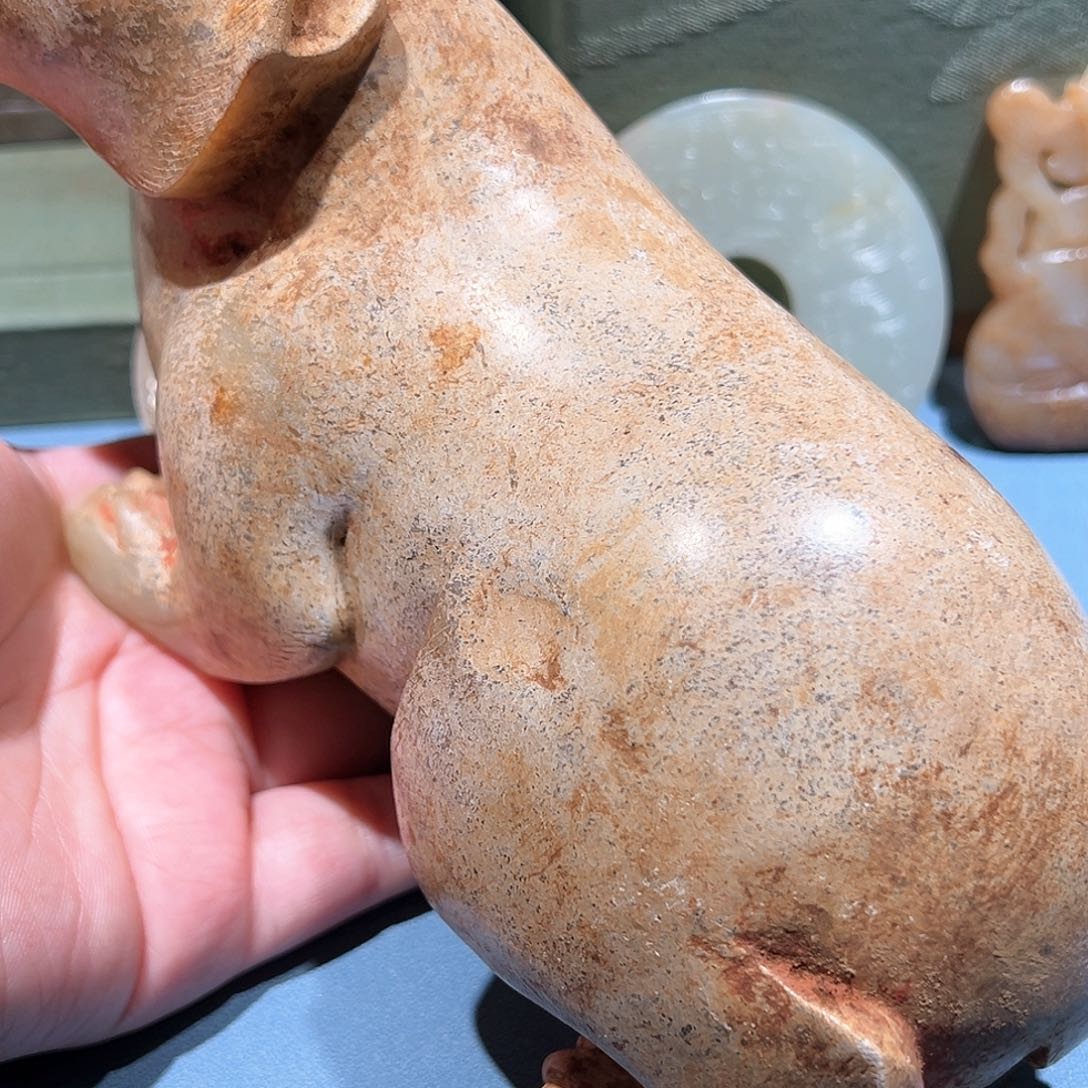 【闪购商品】和田玉颈饰未镶嵌村**狗