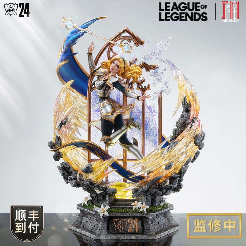 英雄联盟LOLx集美殿堂拉克丝1/6限量联名雕塑收藏摆件游戏周边