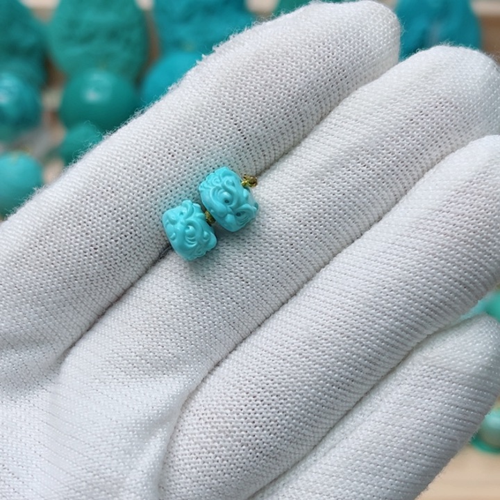 未镶嵌绿松石珠宝奇石大*