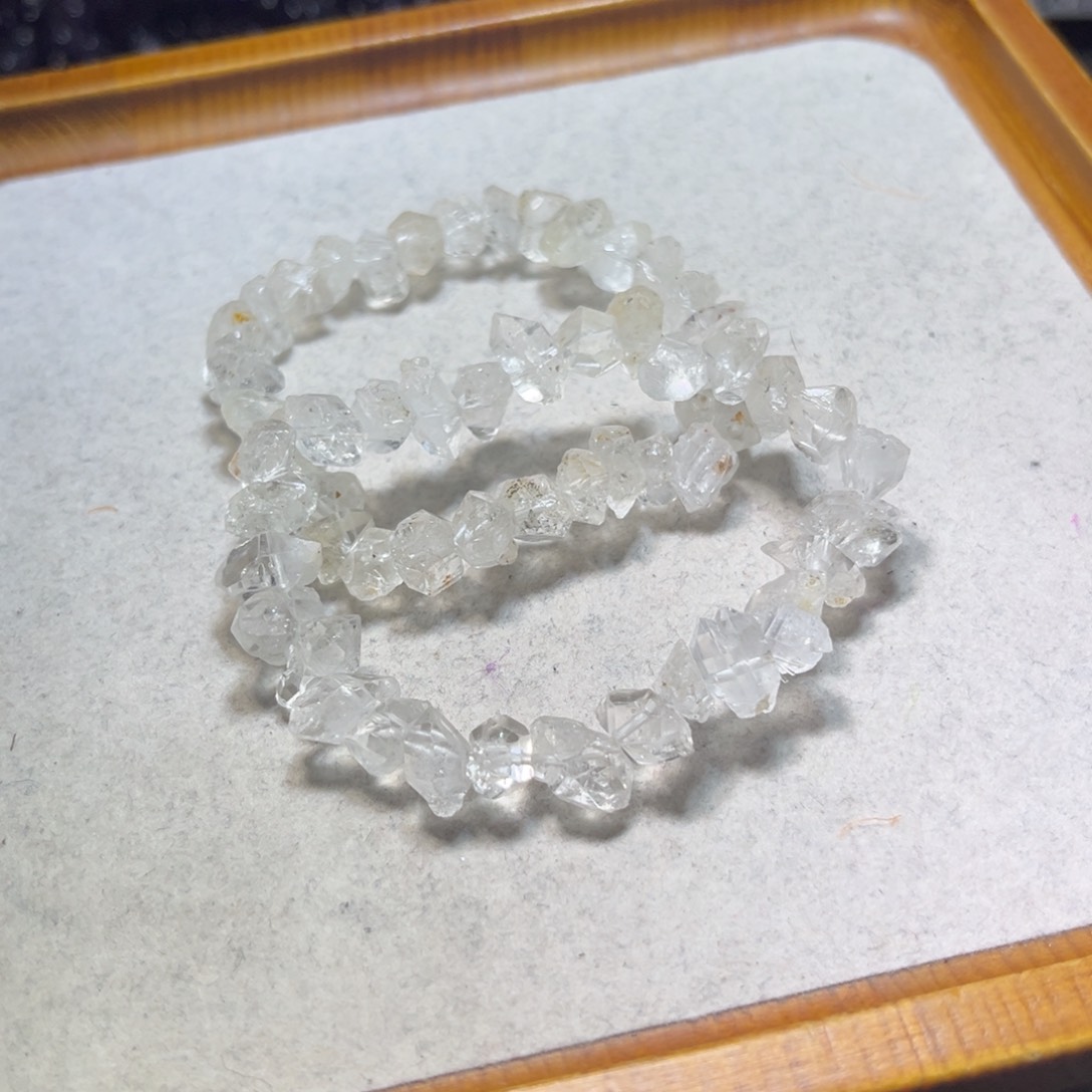 水晶手链未镶嵌闪灵随行