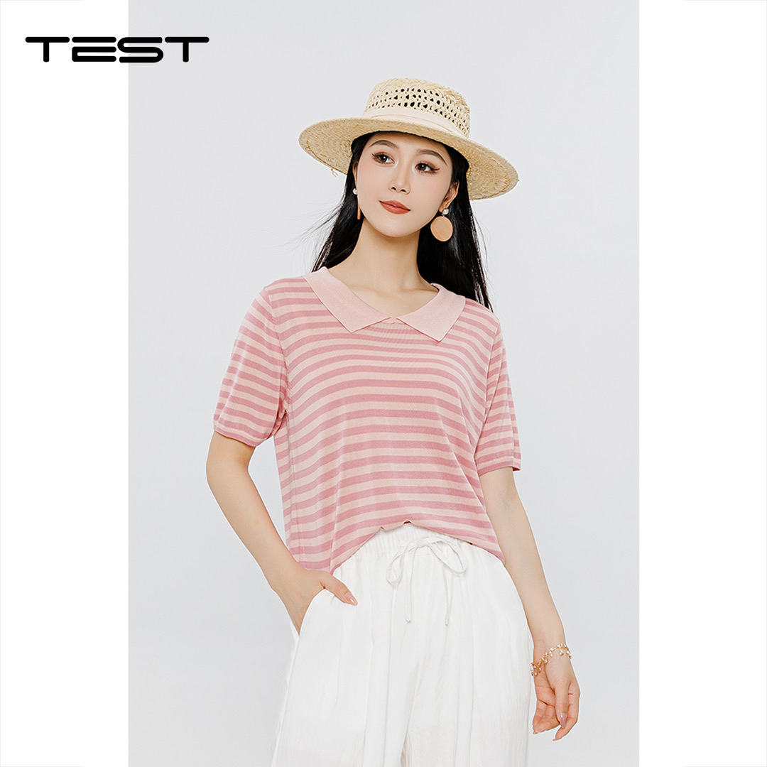 武冈她之蝶25夏上衣 1252049款细针织上衣