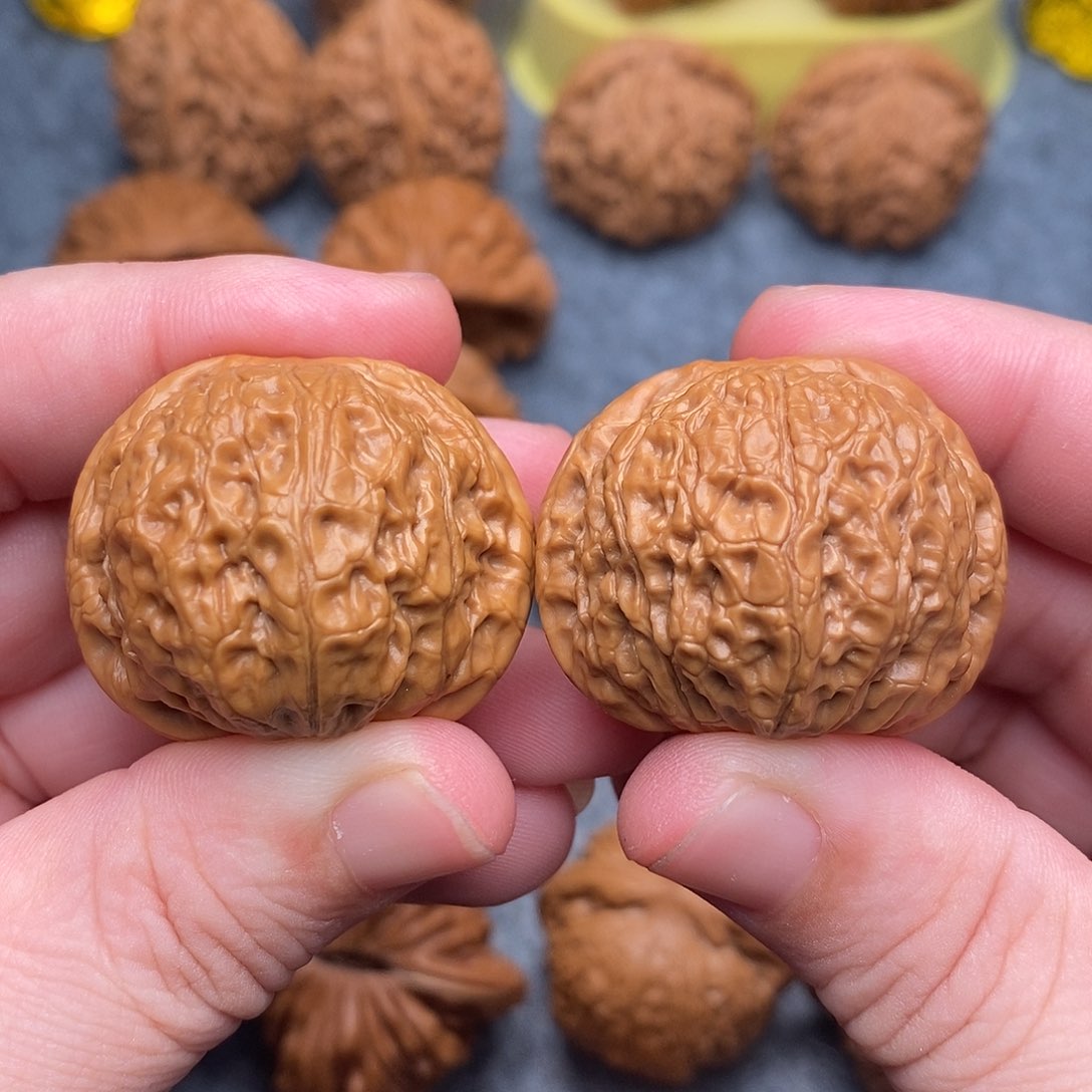 文玩核桃把件35全品毕业乾隆磨