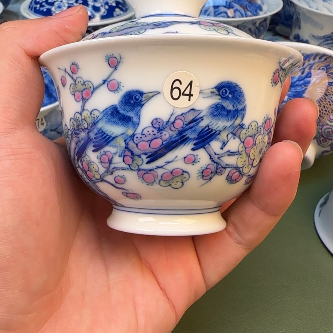 彦祖纯手工手绘茶具64
