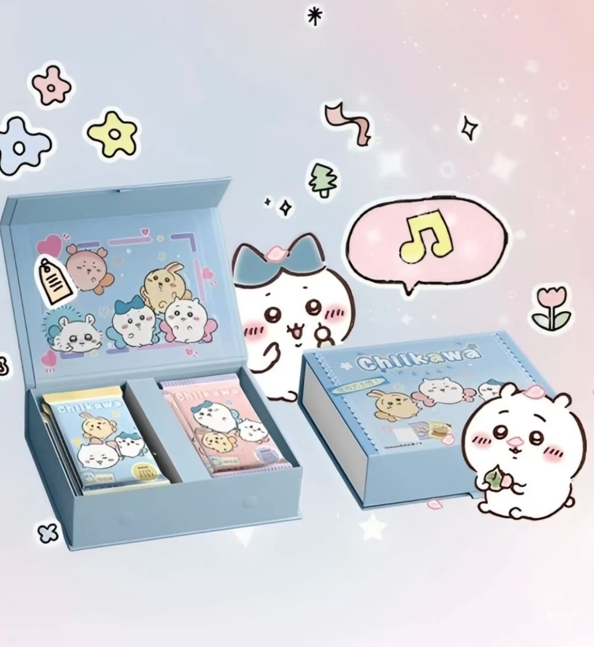 chiikawa吉伊卡哇莫莫卡收藏卡牌