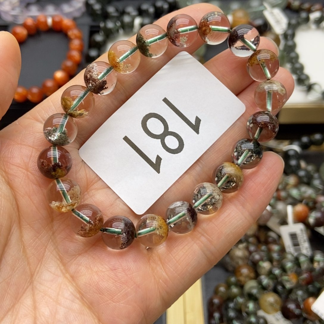 水晶手串未镶嵌肉*坨手串