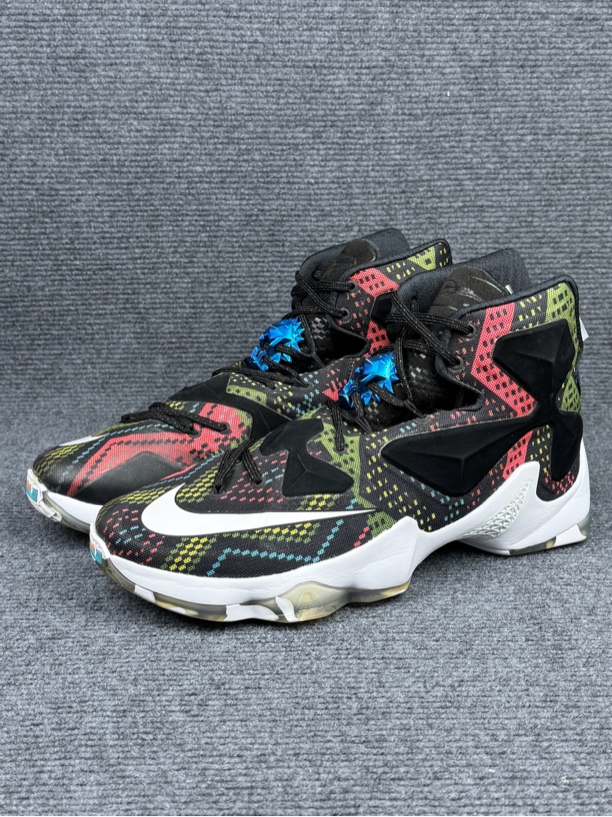 45码/99新可配盒/Nike Lebron 13 詹姆斯 黑色 高帮 篮球鞋