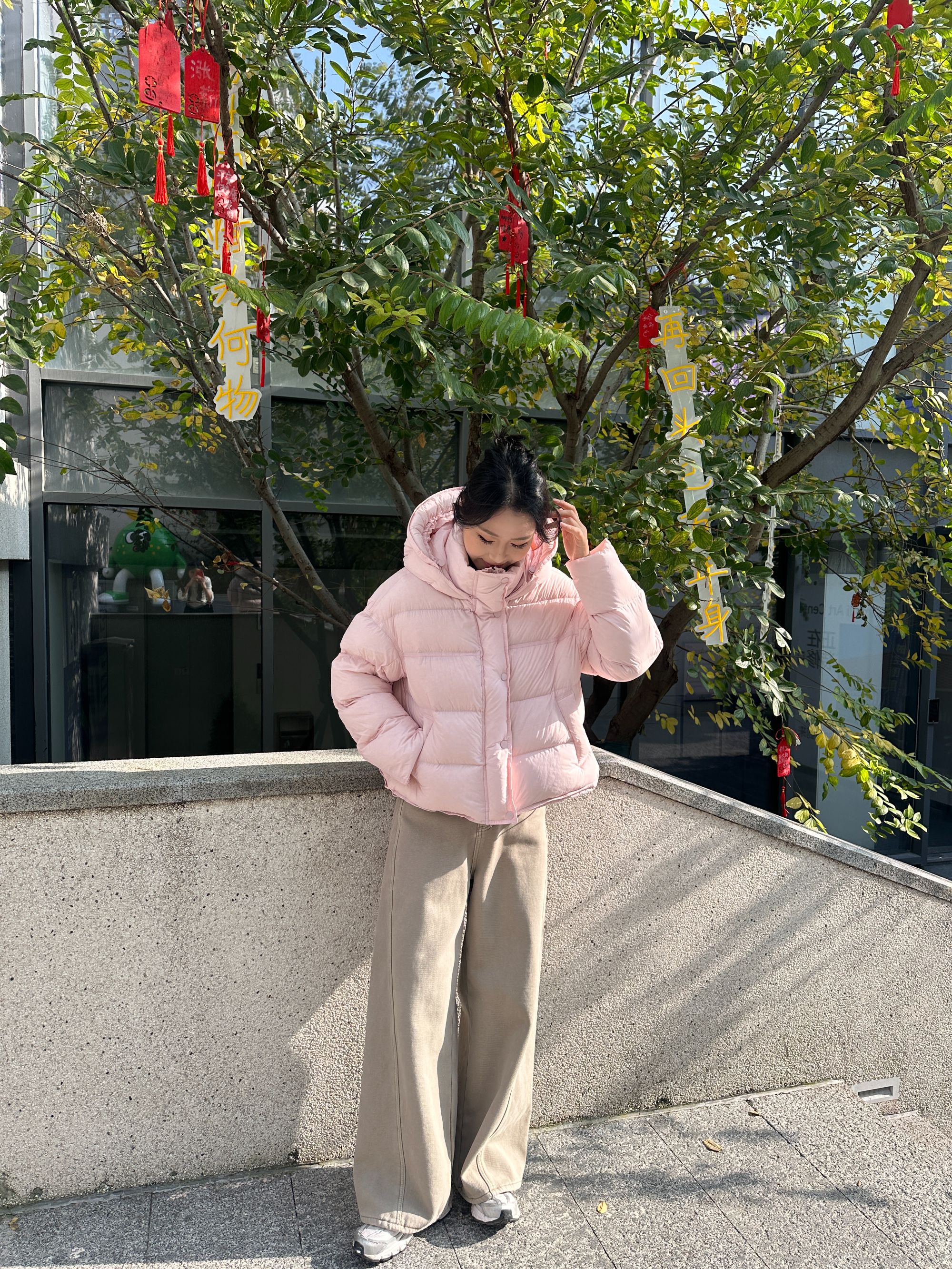 冬新款初冬季95白鸭绒女独特超好看韩系短款羽绒服