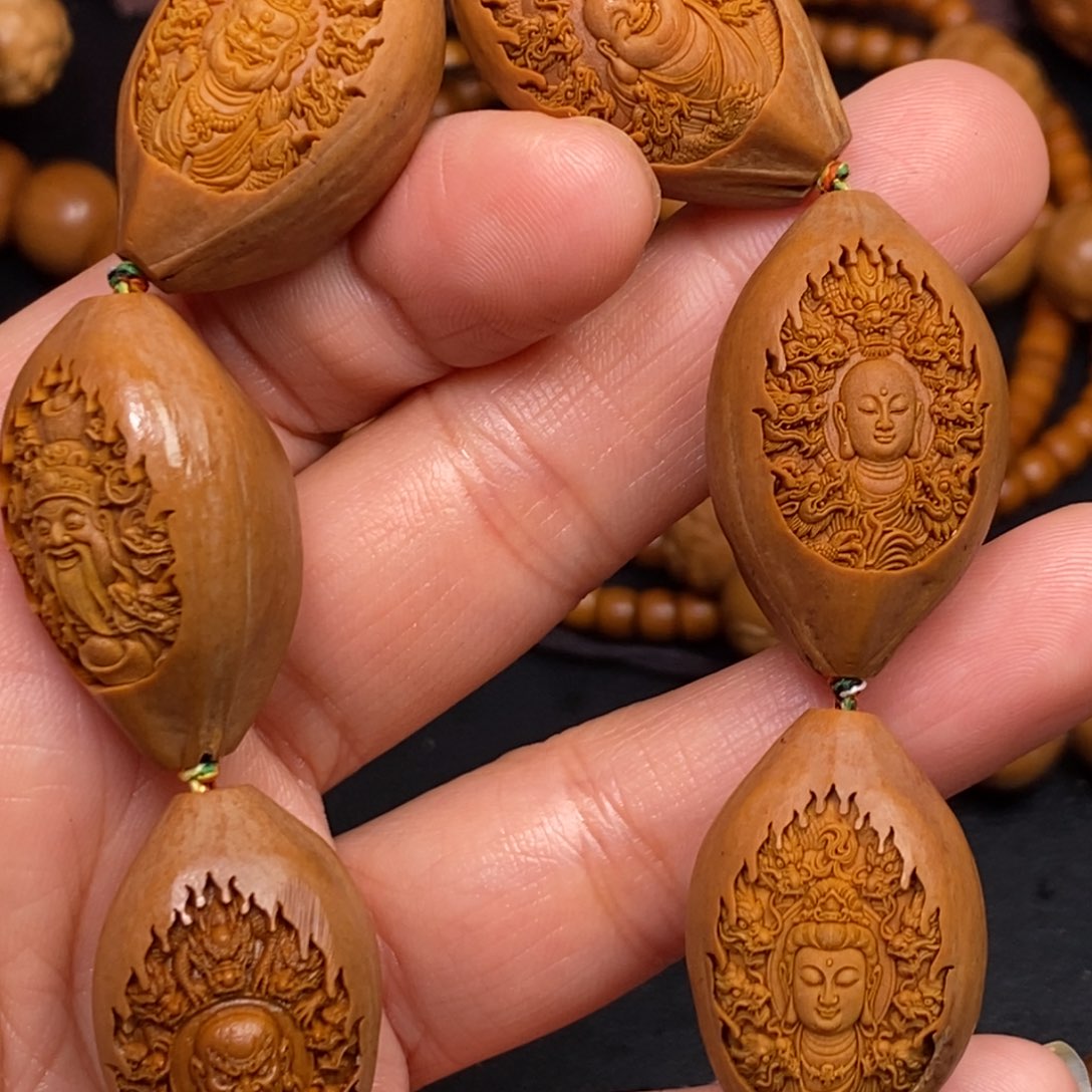 猴头核桃吊坠橄榄猴头