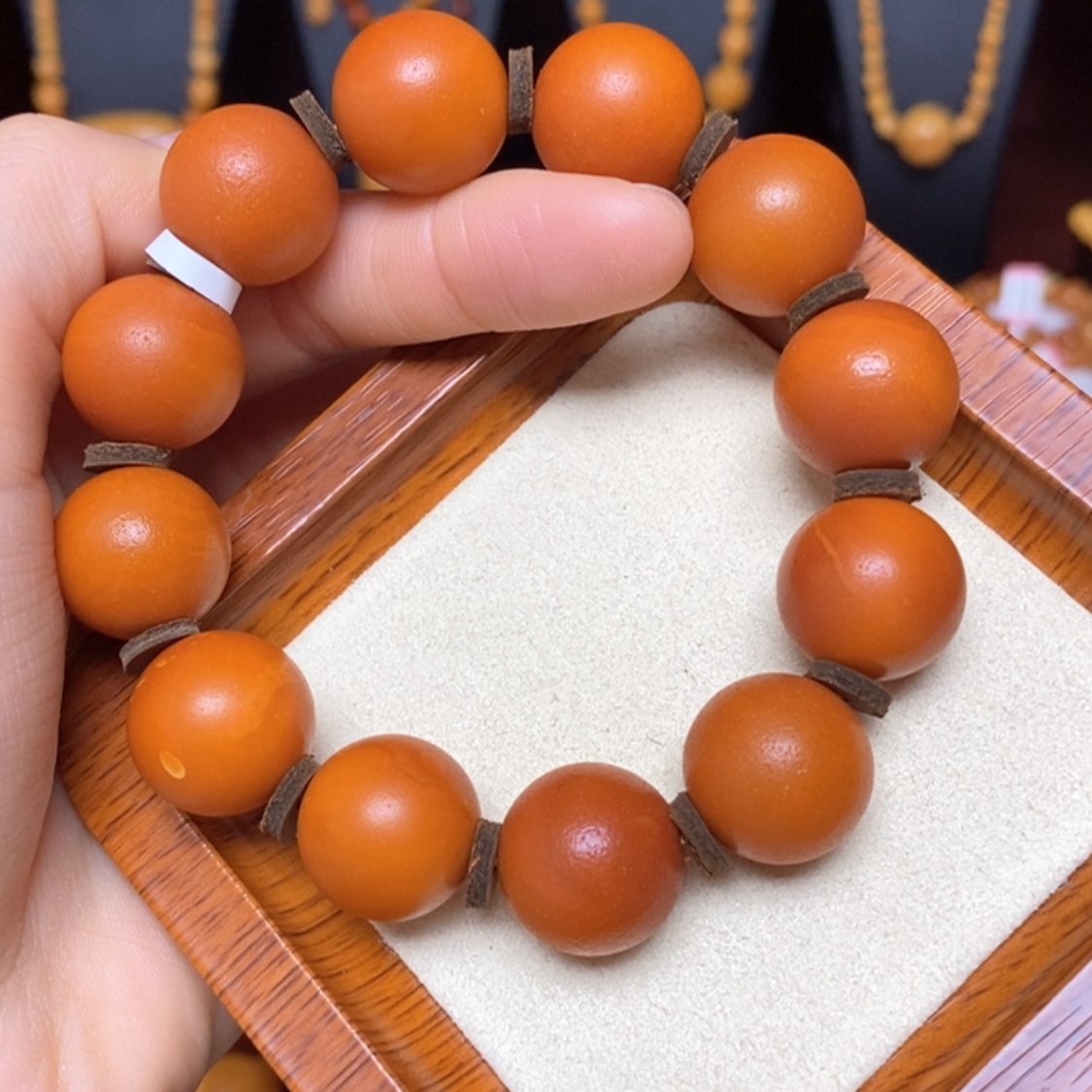 【闪购商品】蜜蜡手链未镶嵌手串
