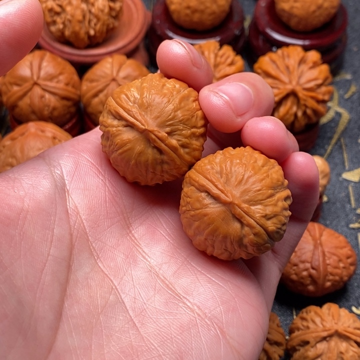 吊坠文玩核桃瓷娃娃