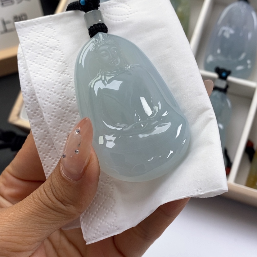 【闪购商品】颈饰未镶嵌翡翠水**坊翡翠