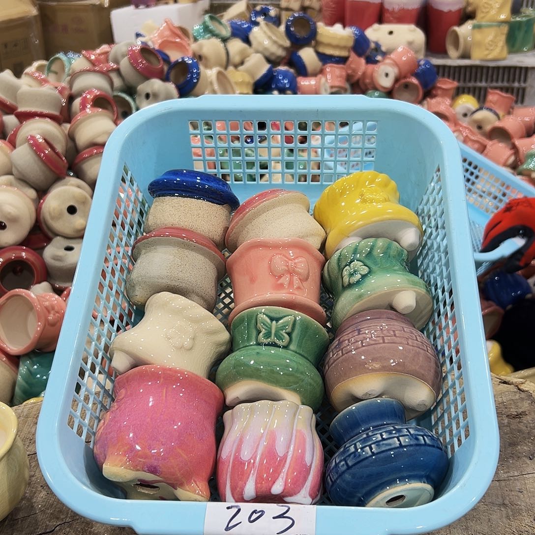 陶瓷高温陶瓷203花盆