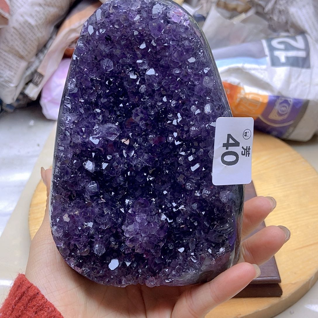 紫晶大型摆件（非配饰）未镶嵌