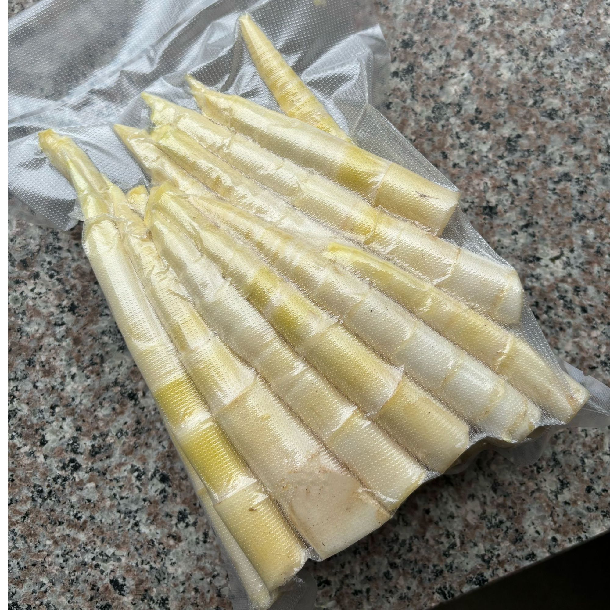 现剥新鲜雷笋肉杭州临安天目山新鲜挖2斤