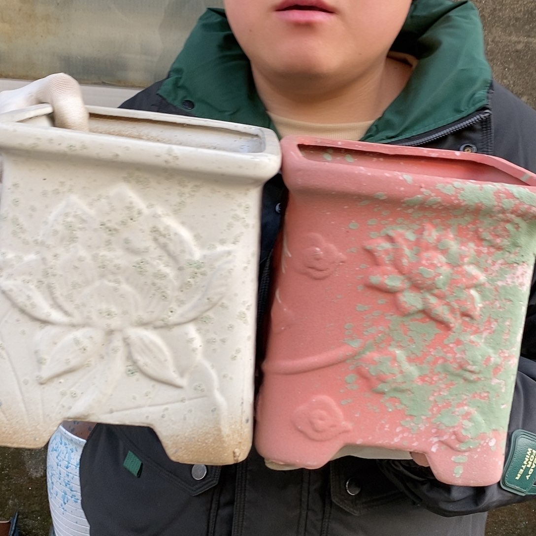 紫砂花盆正品口16高19