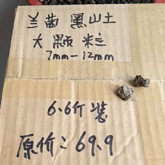 心***愿兰菌黑山土大颗粒6.6斤